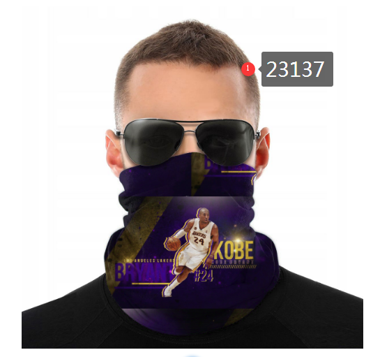 NBA 2021 Los Angeles Lakers #24 kobe bryant 23137 Dust mask with filter->nba dust mask->Sports Accessory
